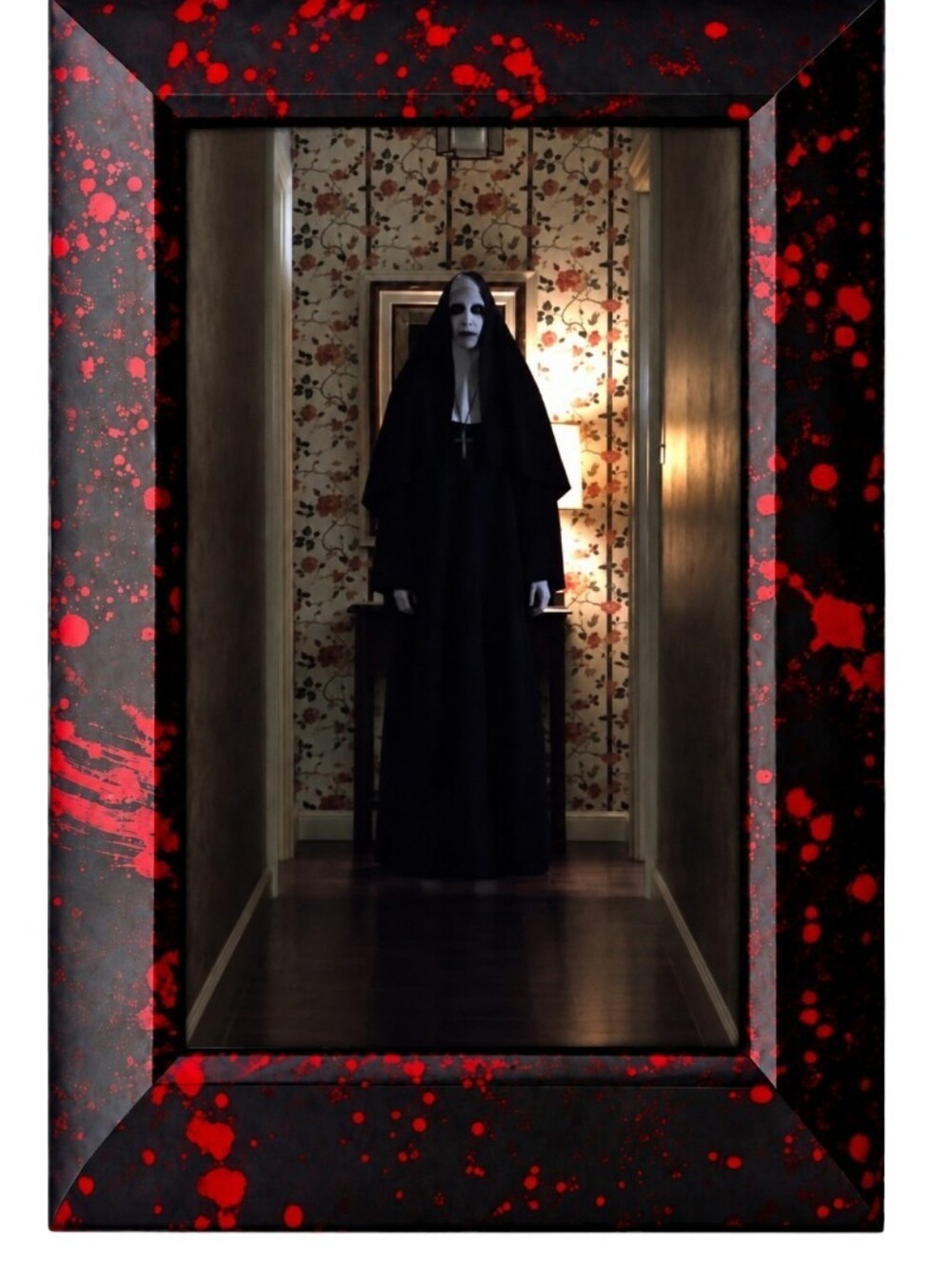 The Conjuring Horror Movie Haunted Nun Thriller Paranormal Ghosrs Art Framed Art
